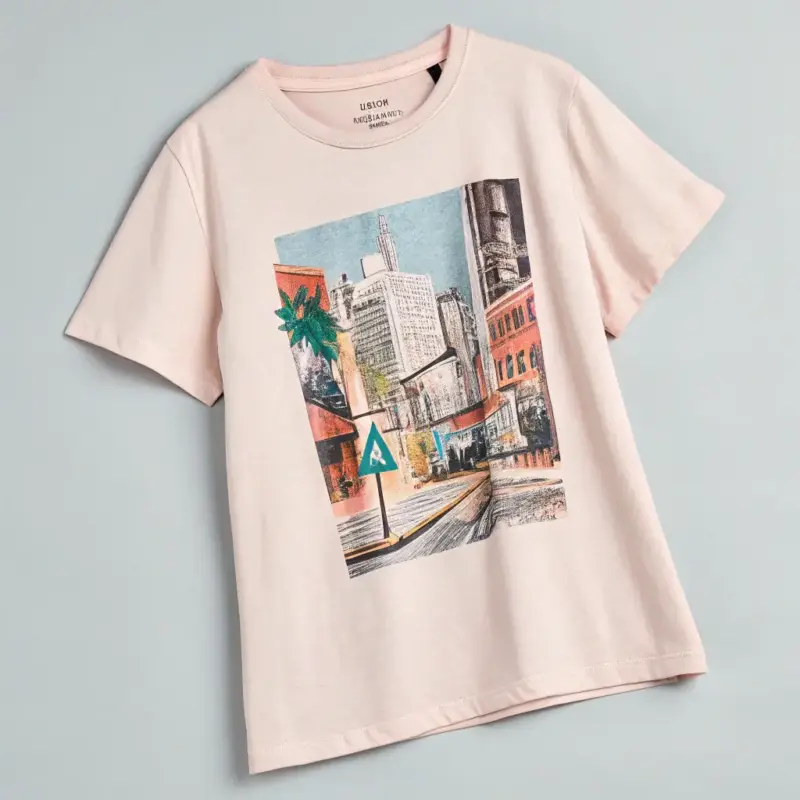 Camisetas de algodón estampadas
